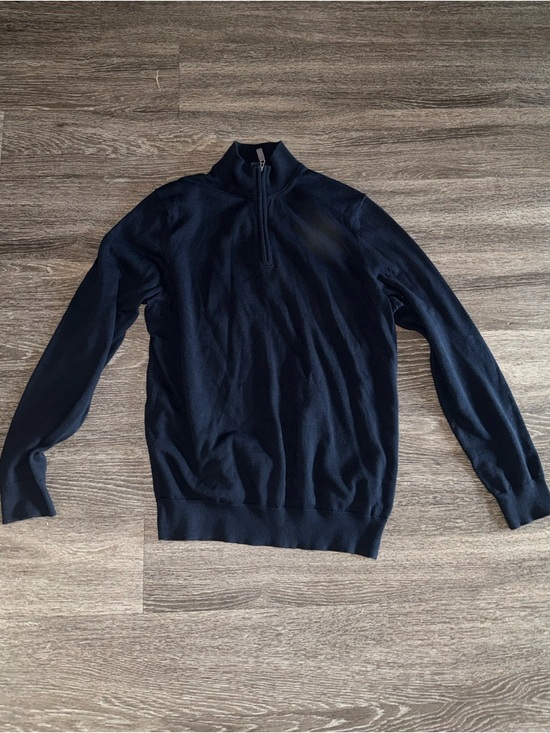 Other - navy quarter zip size medium